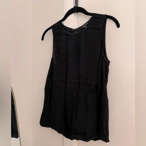 Madewell relaxed peplum blouse